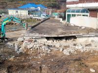 콘크리트 철거 포크레인 공사