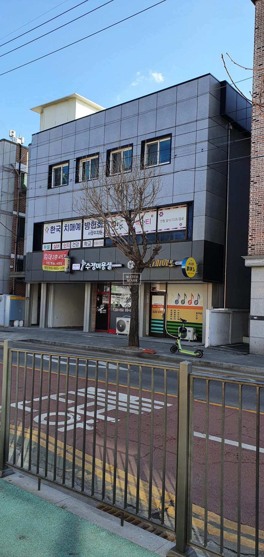 빌딩 메탈판넬 공사